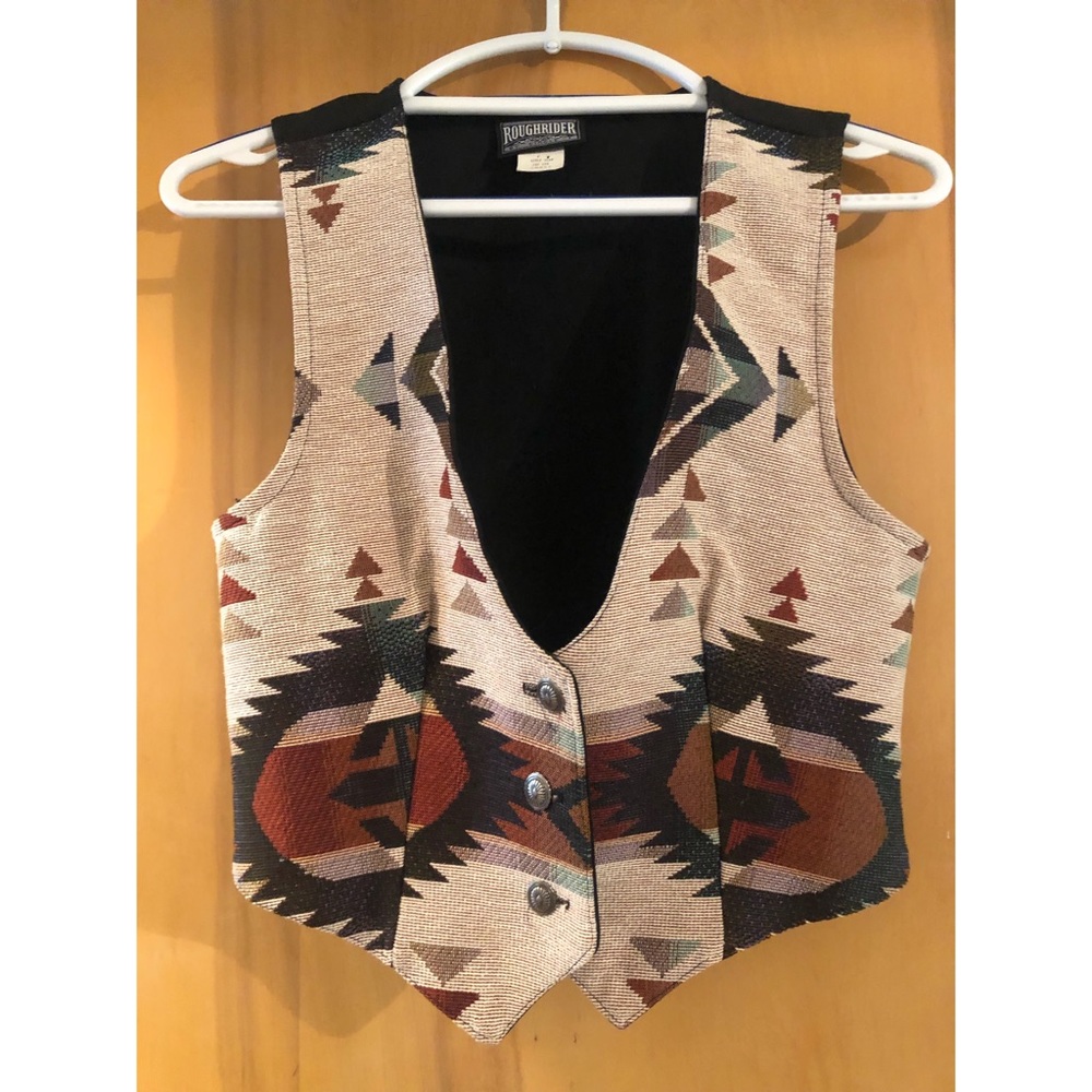 Vintage women’s western southwest vest